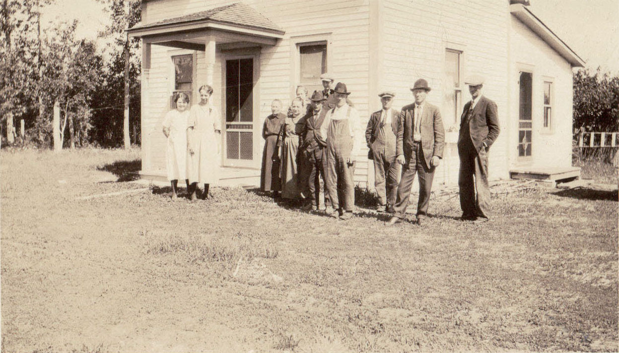 Tilda Olson's home - Mabel's first school
