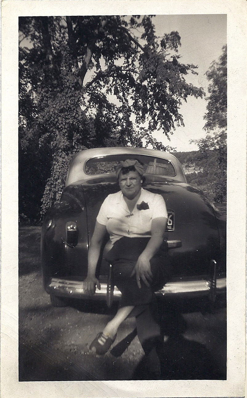 Martha in Linton, abt 1940
