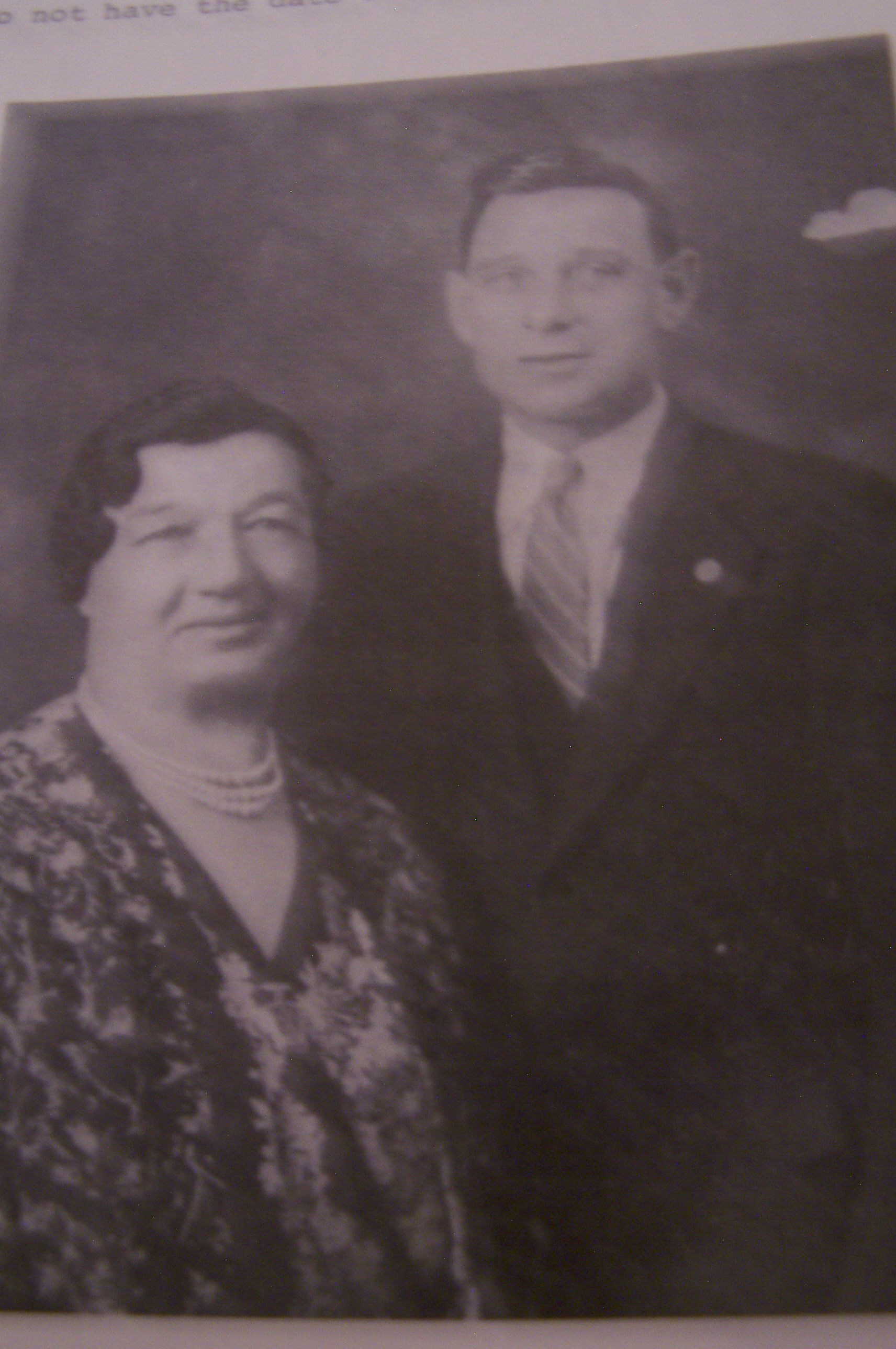 Anna Scheer and John Riedlinger